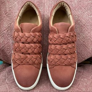 FRYE Ivy Braid Strap Sneaker • 9.5 NIB